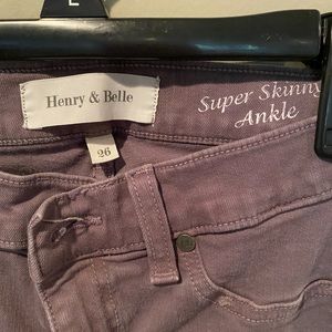 Henry and Belle skinny jeans